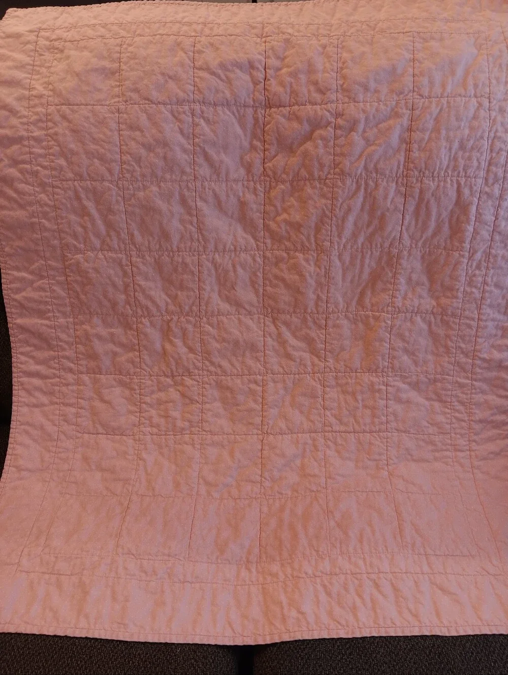 Homemade 44 X 34 Baby Girl Quilt
